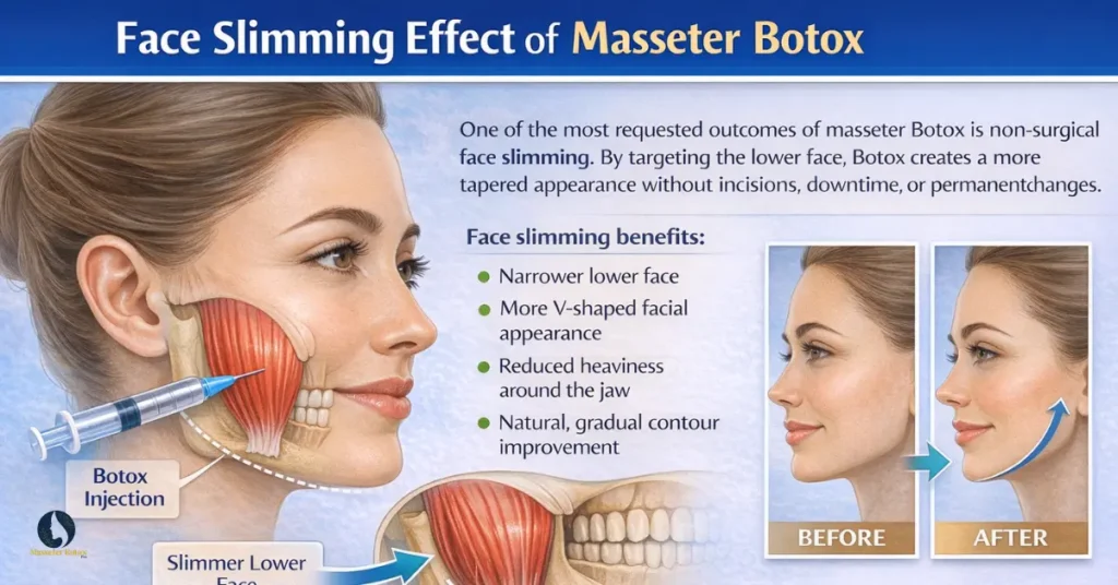 Face Slimming Effect of Masseter Botox