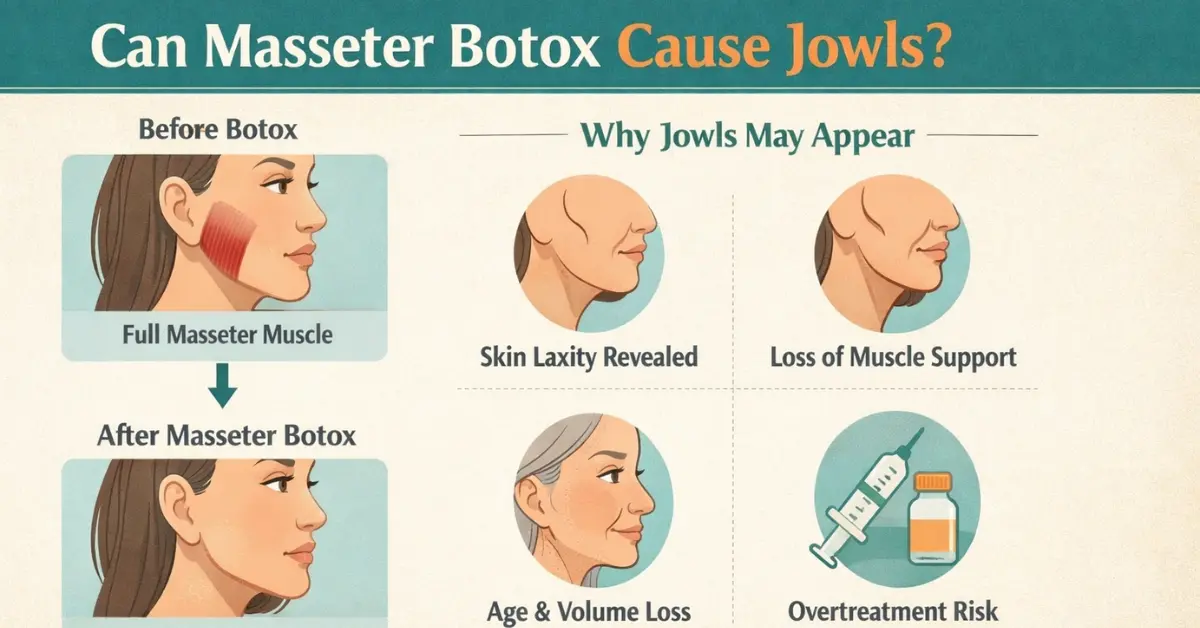 Does Masseter Botox Cause Jowls