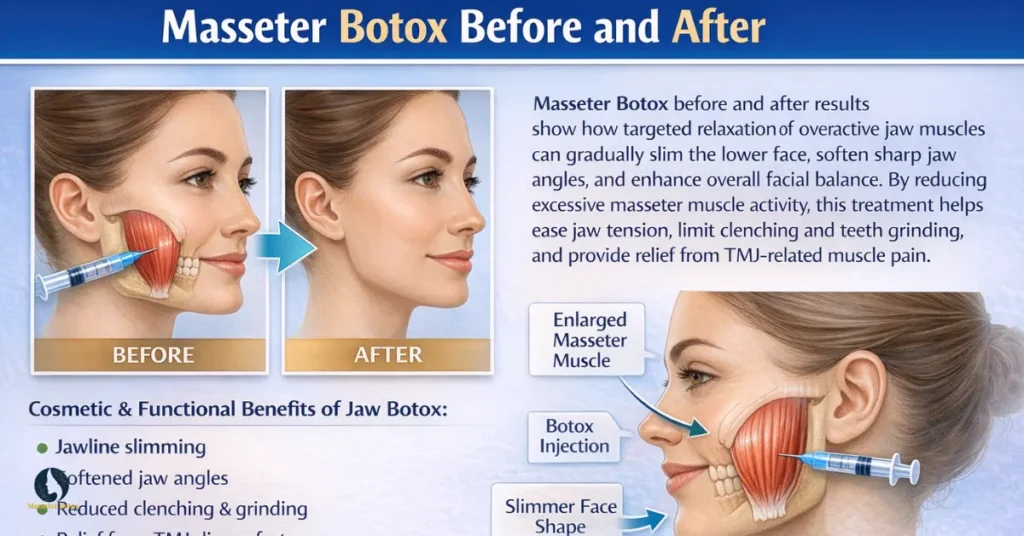 Masseter Botox Before and After